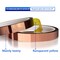 Heat Tape for Sublimation Transfer, Heat Resistant, Adhesive Transfer Tape, Thermal, No Residue, 6 Rolls 10mm x33m(108ft)